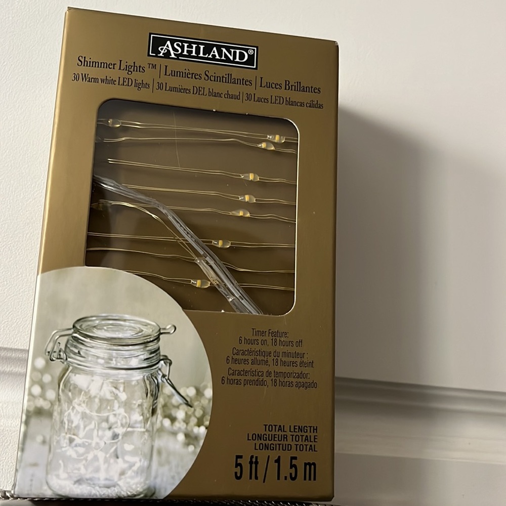 Ashland shimmer LED fairy lights